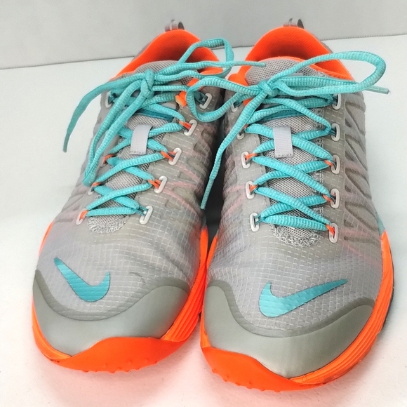 Nike Womens Lunar Cross Element size 10 653528-004 Gray Running Shoes Sneakers - Picture 3 of 13